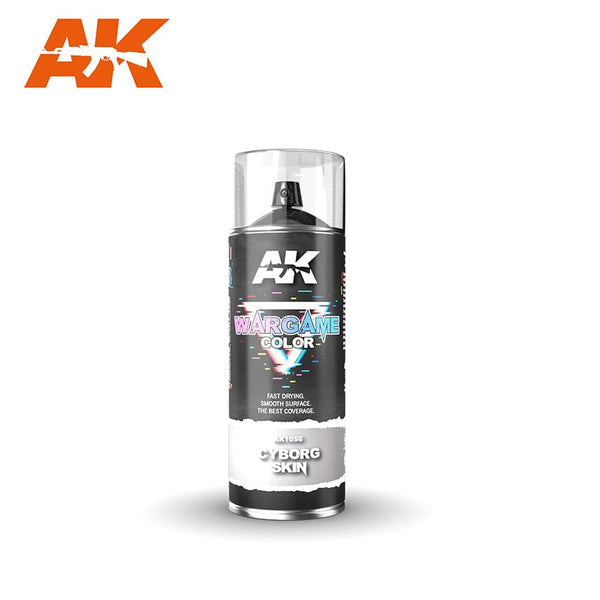 AK Interactive Wargame Primer Spray - Cyborg Skin 400ml
