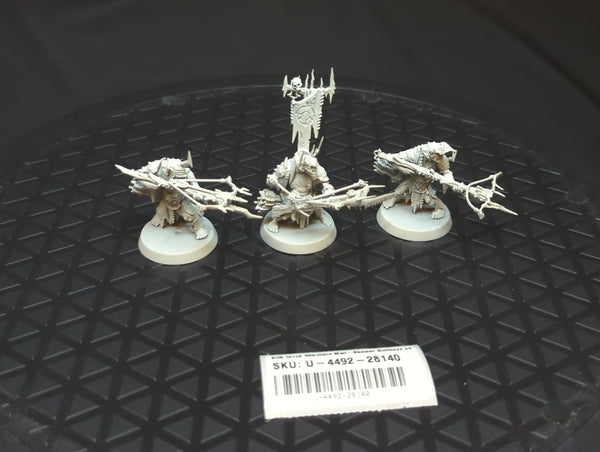 Age of Sigmar Orruk Warclans Man-Skewer Boltboyz x3