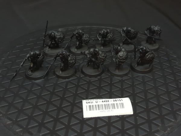 Age of Sigmar Orruk Warclans: Gutrippaz x10