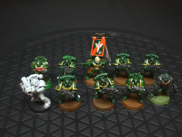 Warhammer 40k Space Marines Tactical Squad x10