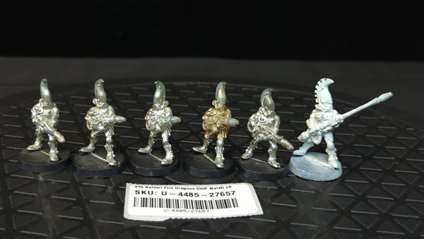Warhammer 40k Aeldari Fire Dragons (OOP Metal) x6