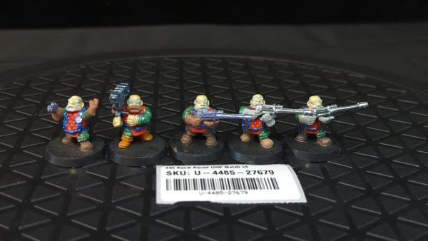 Warhammer 40k Squat Squad (OOP Metal) x5