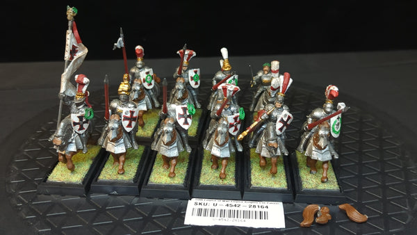 The Old World Empire of Man Empire Knights x10 Painted