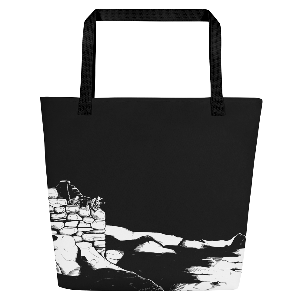 Fenris Large Tote Bag with Inside Pocket Blackfrost edition