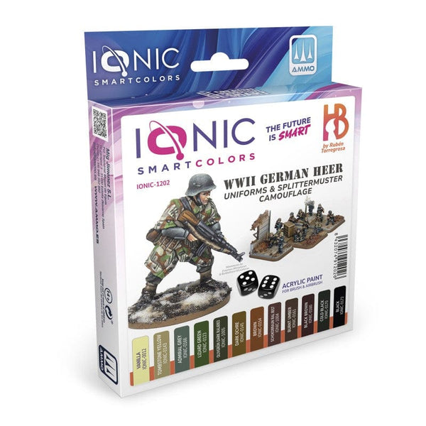 IONIC Smart Colors - WWII German Heer Uniforms & Splittermuster Camouflage Set (12)