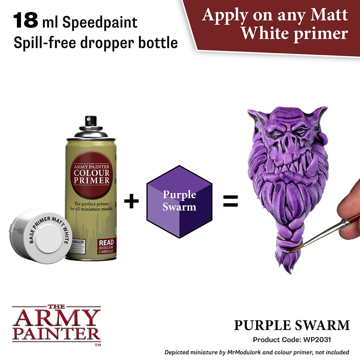 Army Painter Speedpaint Purple Swarm Acrylic Paints