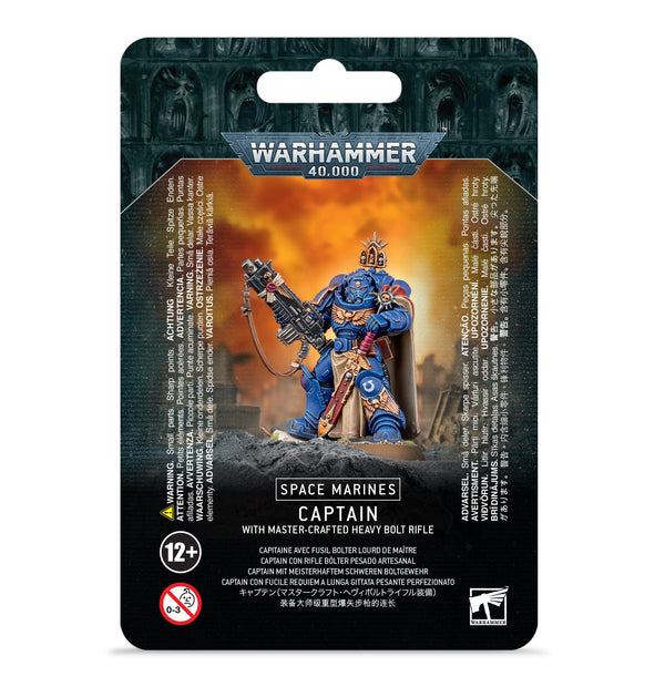 Space Marines Captain with Master-Crafted Heavy Bolt Rifle