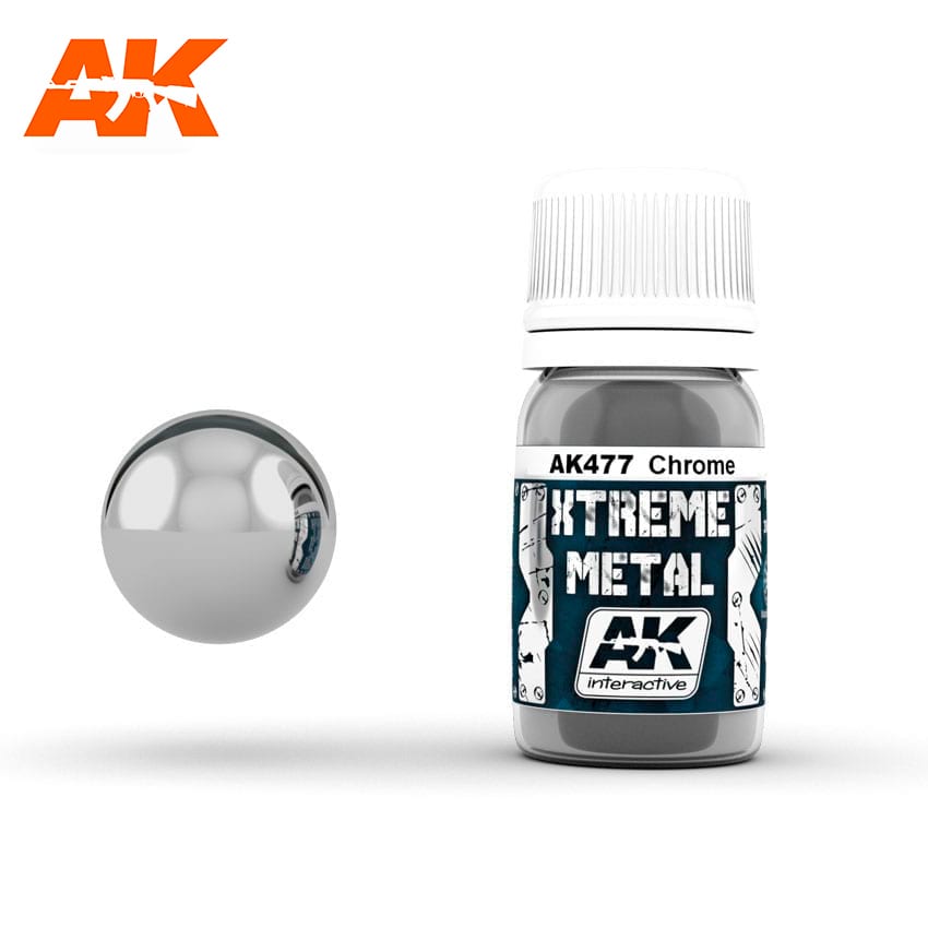 AK Interactive Xtreme Metal Chrome Paint