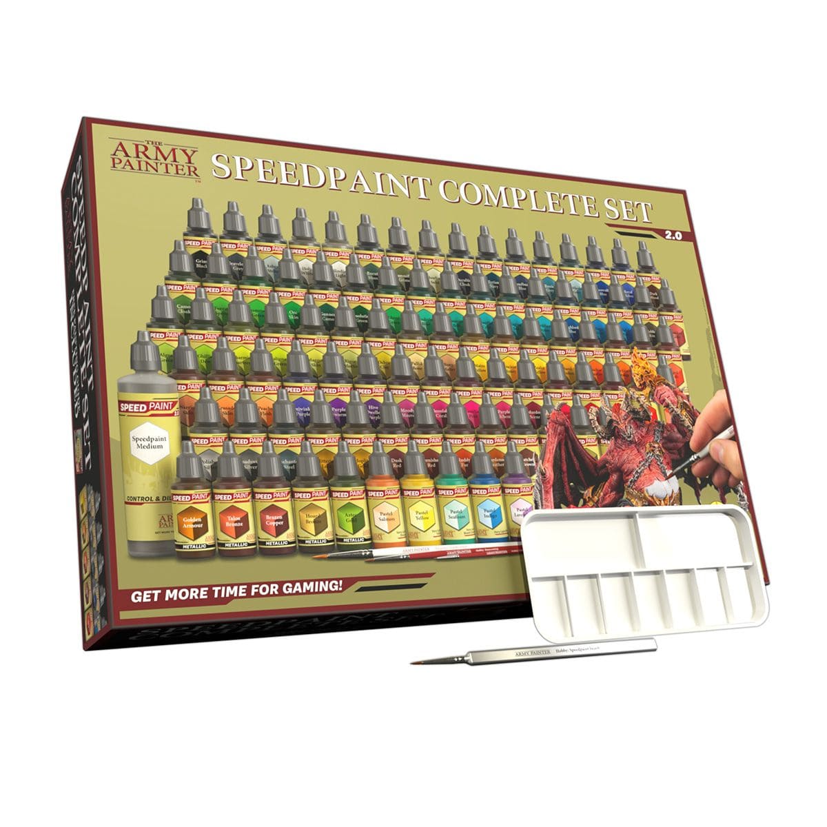 The Army Painter Speedpaints 2.0 Complete Set Acrylic Paints