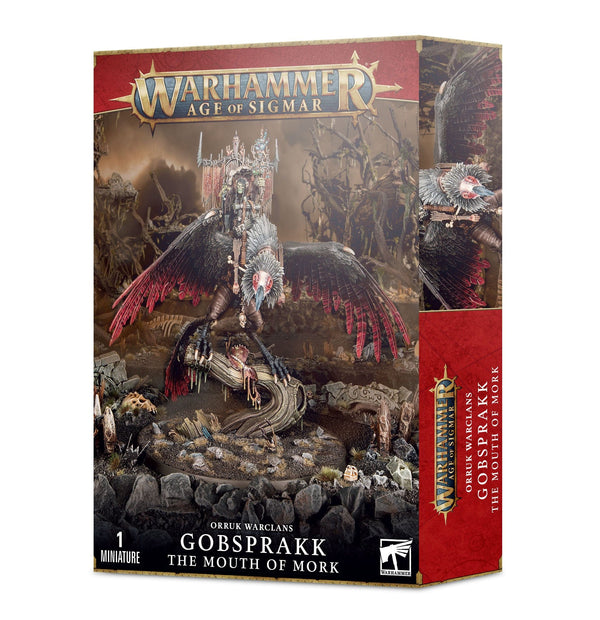 Orruk Warclans: Gobsprakk, The Mouth of Mork / Killaboss on Corpse-rippa Vulcha