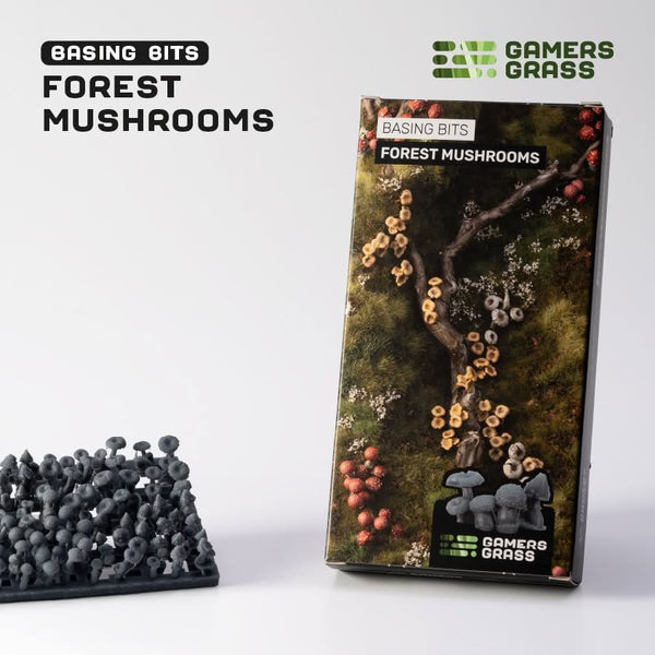 Gamer's Grass Basing Bits - Forest Mushrooms