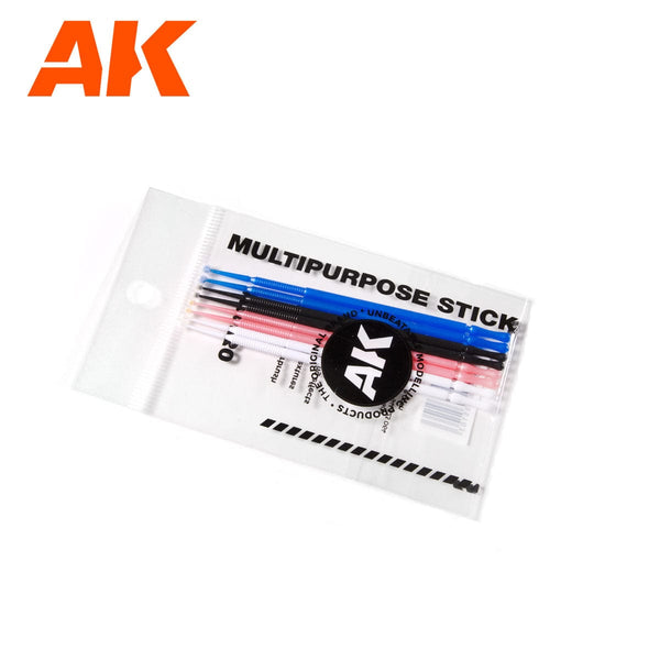 AK Interactive Multipurpose sticks for Weathering and Airbrush Cleaning (8units)