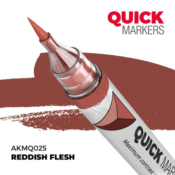 AK Interactive Quick Marker - Reddish Flesh