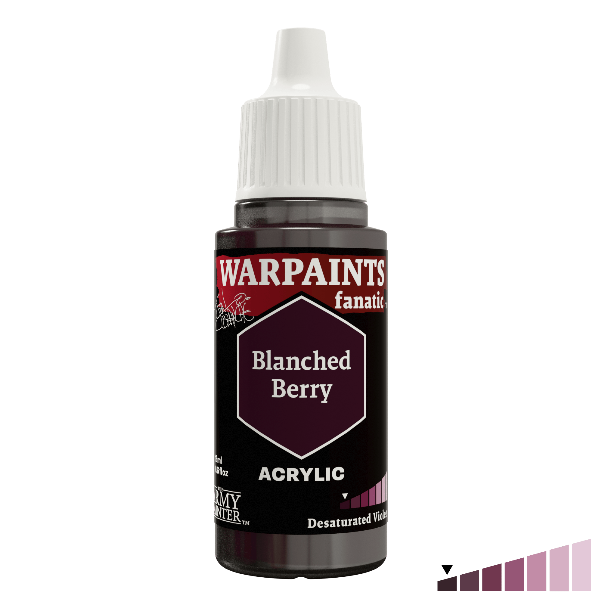 Army Painter Warpaints Fanatic John Blanche 18ml - Blanched Berry