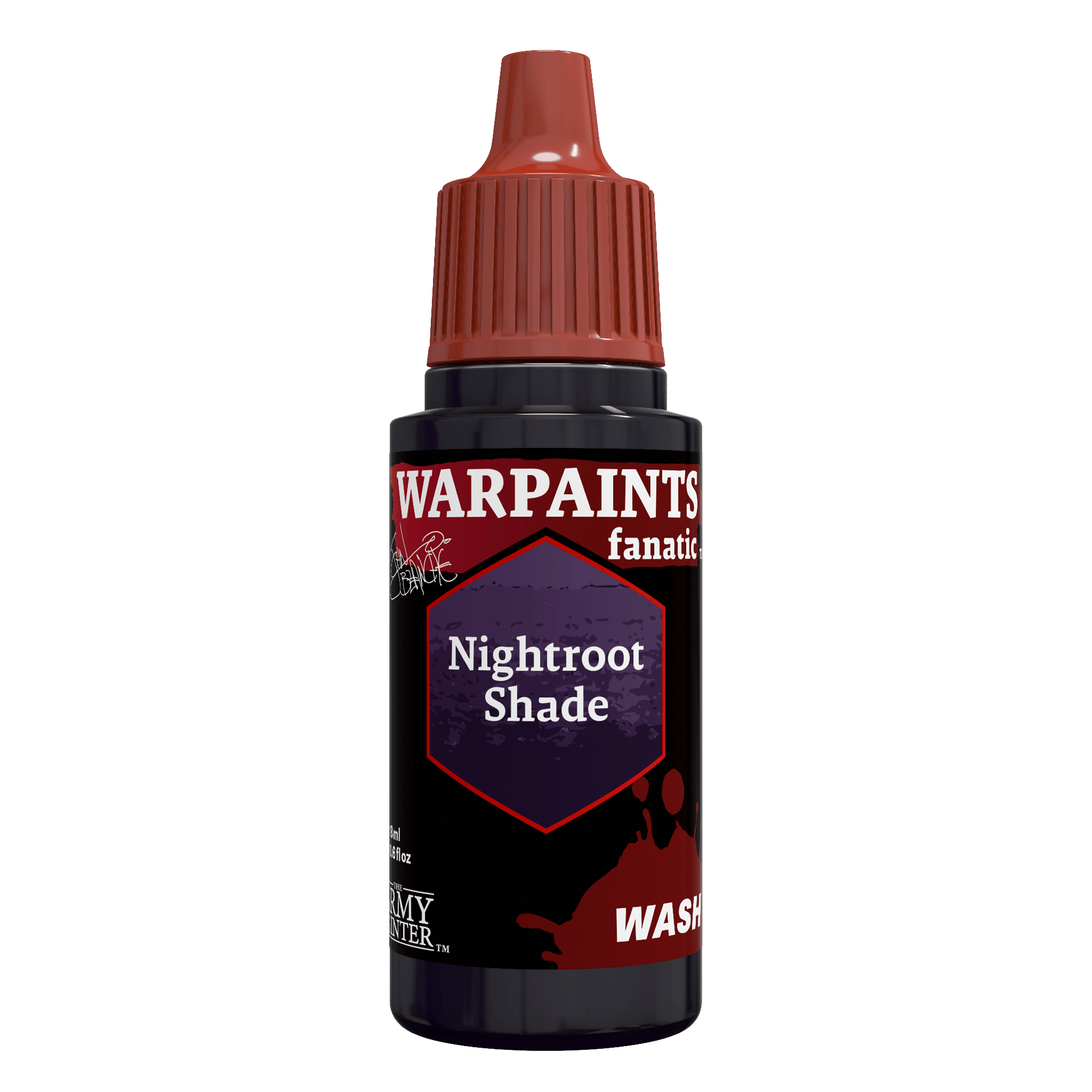 Army Painter Warpaints Fanatic John Blanche Wash 18ml - Nightroot Shade