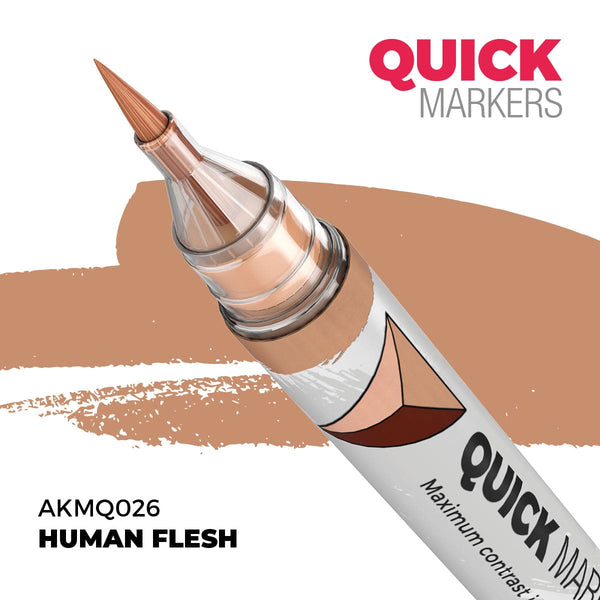 AK Interactive Quick Marker - Human Flesh
