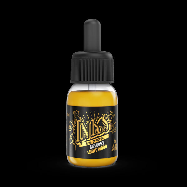 AK Interactive Acrylic Inks 30ml - Light Wood