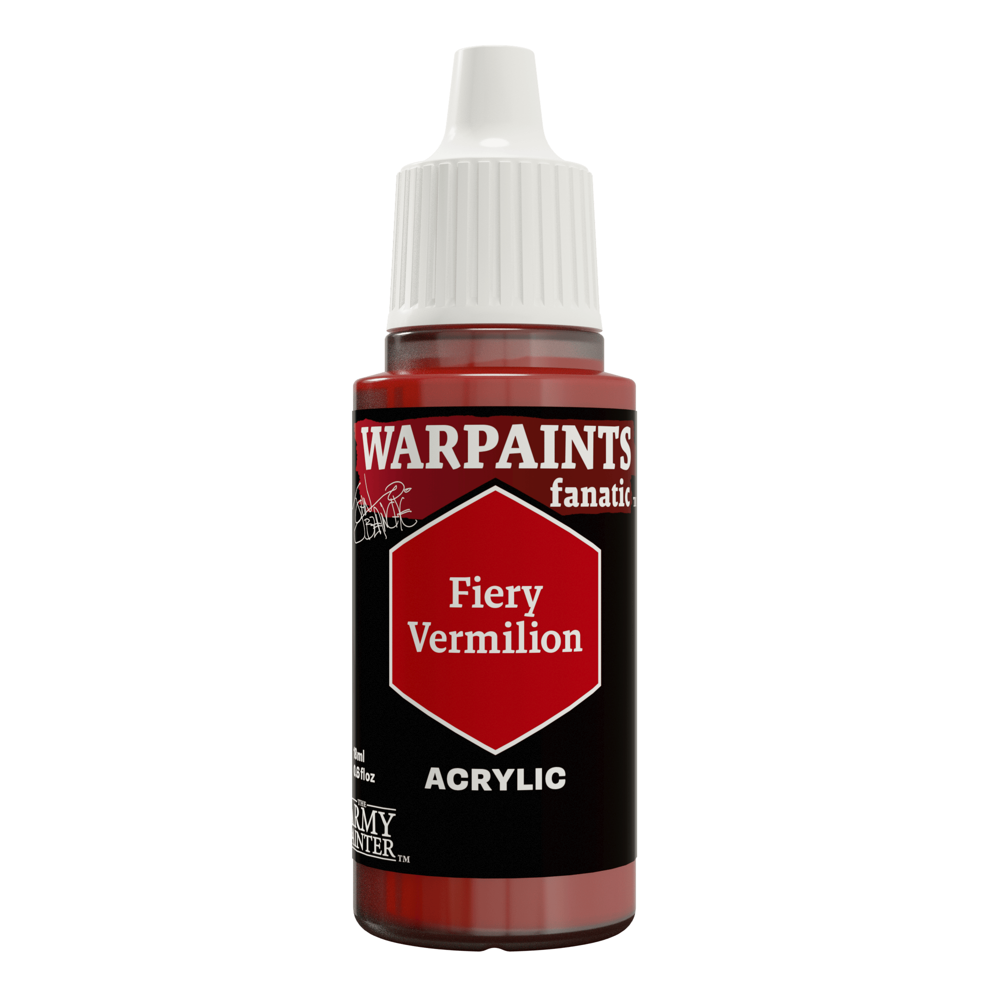 Army Painter Warpaints Fanatic John Blanche 18ml - Fiery Vermilion