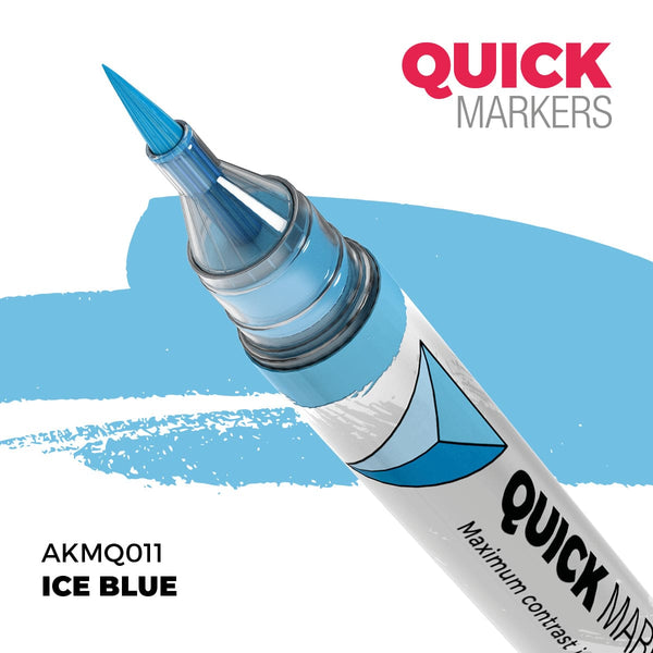 AK Interactive Quick Marker - Ice Blue