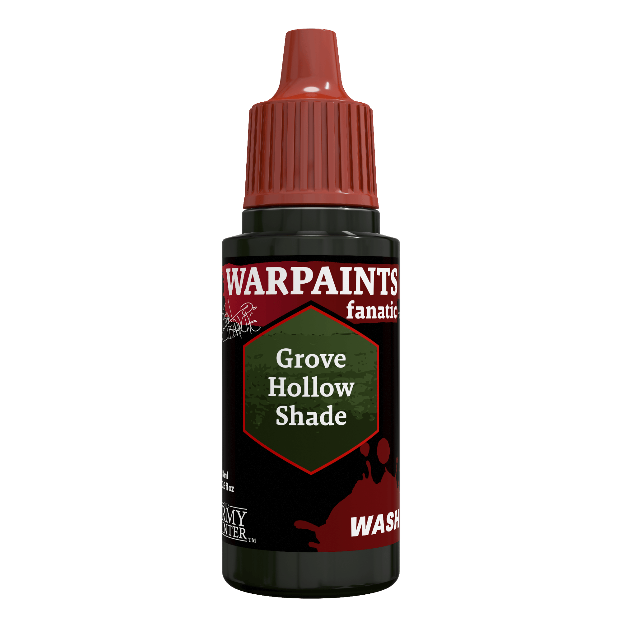 Army Painter Warpaints Fanatic John Blanche Wash 18ml - Grove Hollow Shade