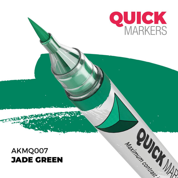 AK Interactive Quick Marker - Jade Green