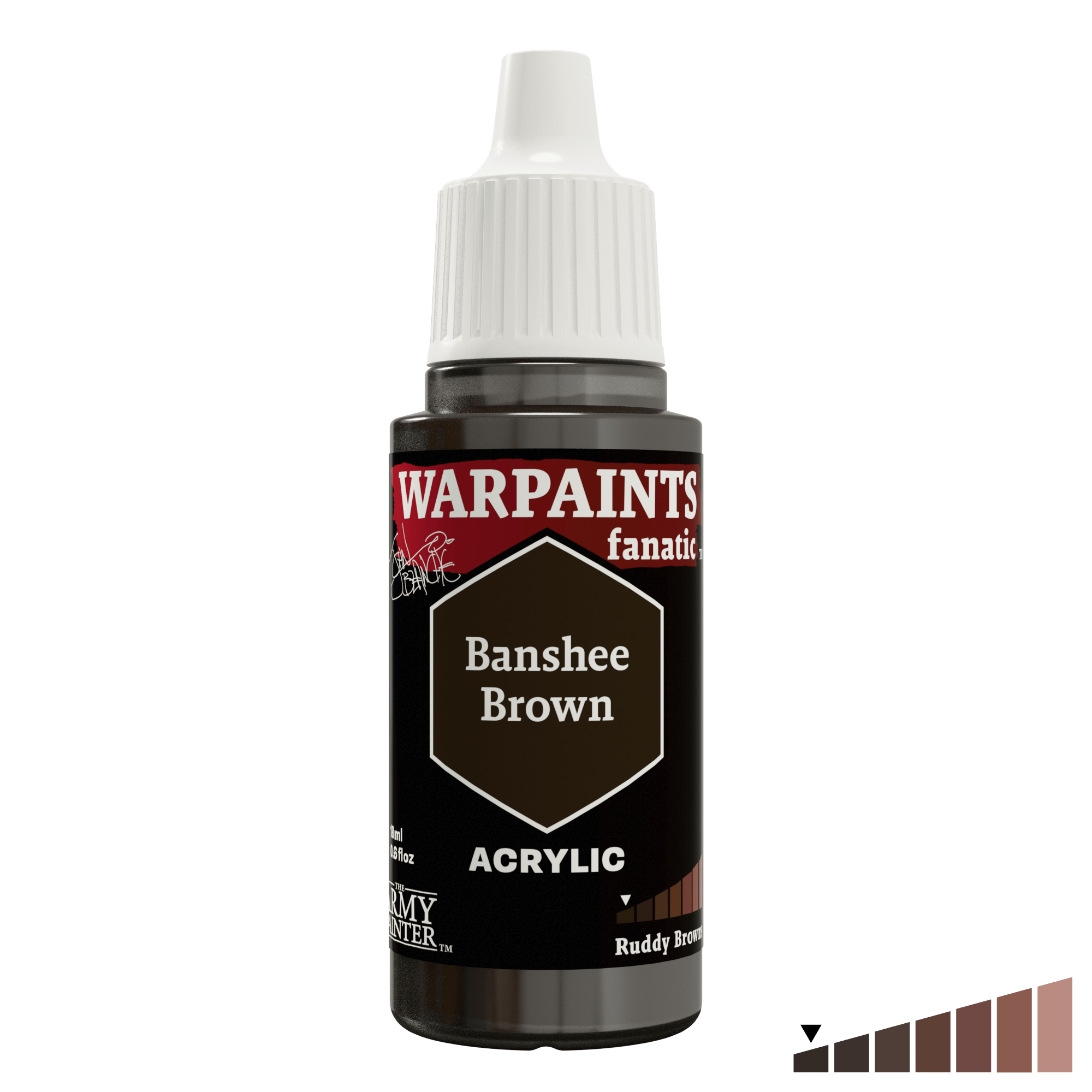 Army Painter Warpaints Fanatic John Blanche 18ml - Banshee Brown