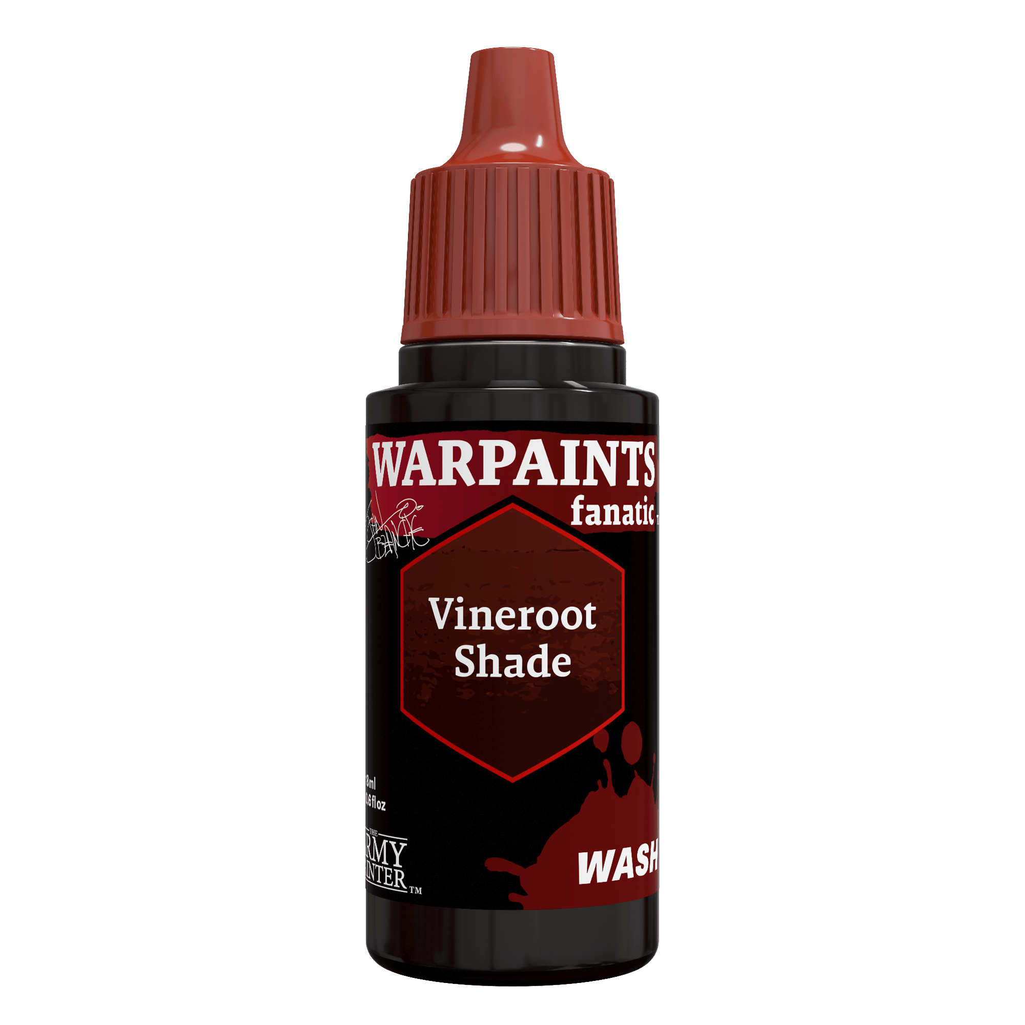 Army Painter Warpaints Fanatic John Blanche Wash 18ml - Vineroot Shade