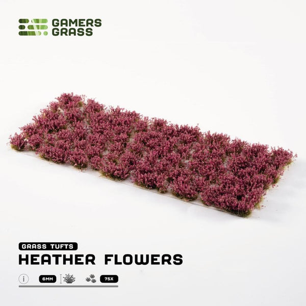 Gamer's Grass Tufts -  Heather Flowers
