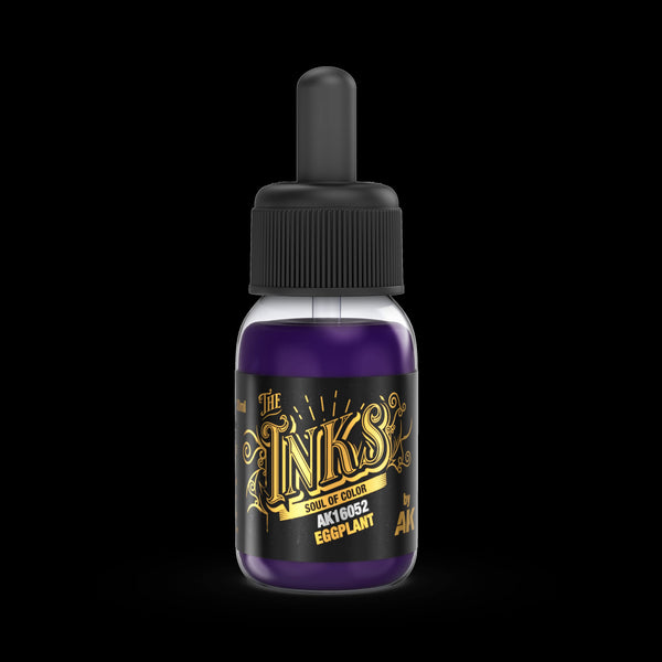 AK Interactive Acrylic Inks 30ml - Eggplant