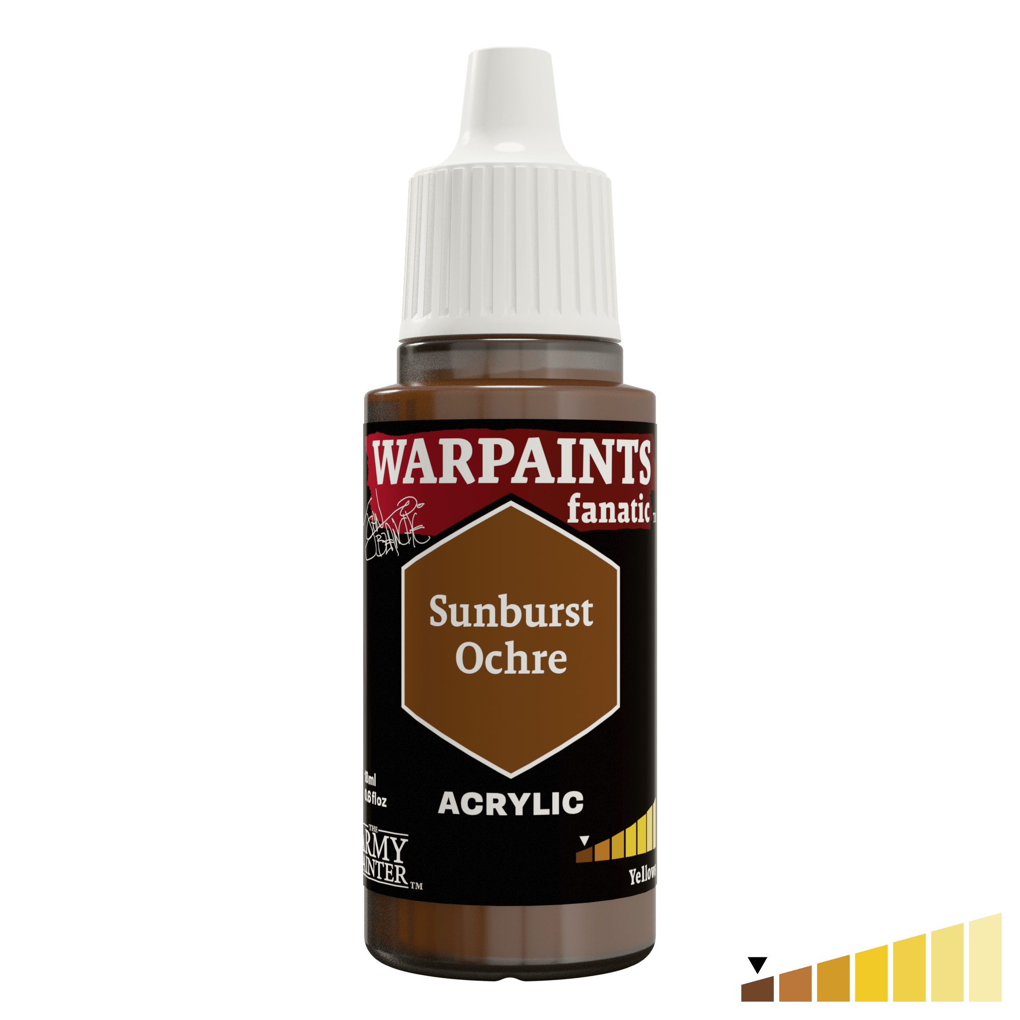 Army Painter Warpaints Fanatic John Blanche 18ml - Sunburst Ochre