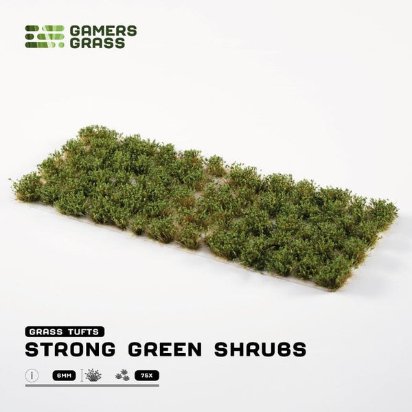 Gamer's Grass Tufts -  Strong Green Shrubs