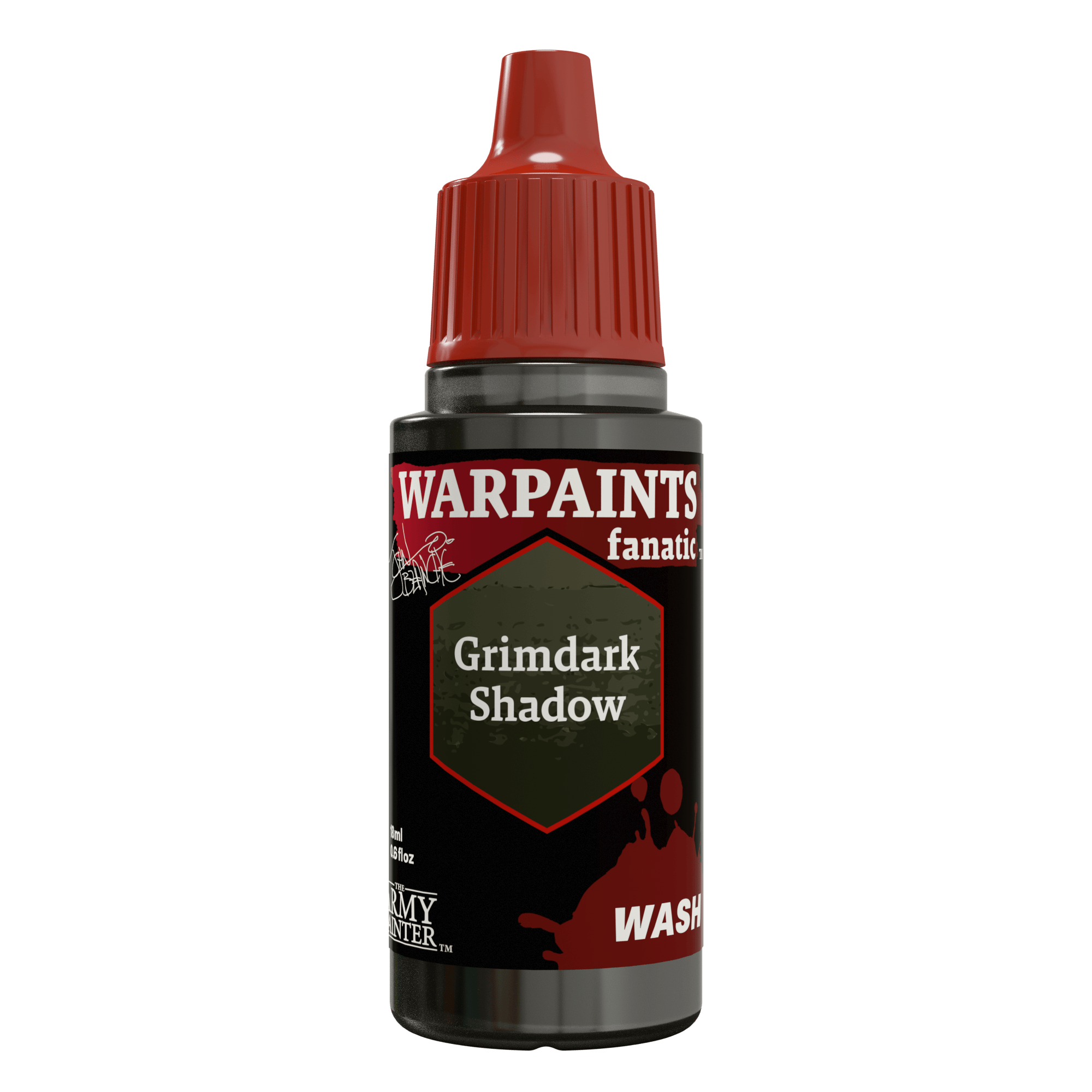 Army Painter Warpaints Fanatic John Blanche Wash 18ml - Grimdark Shadow