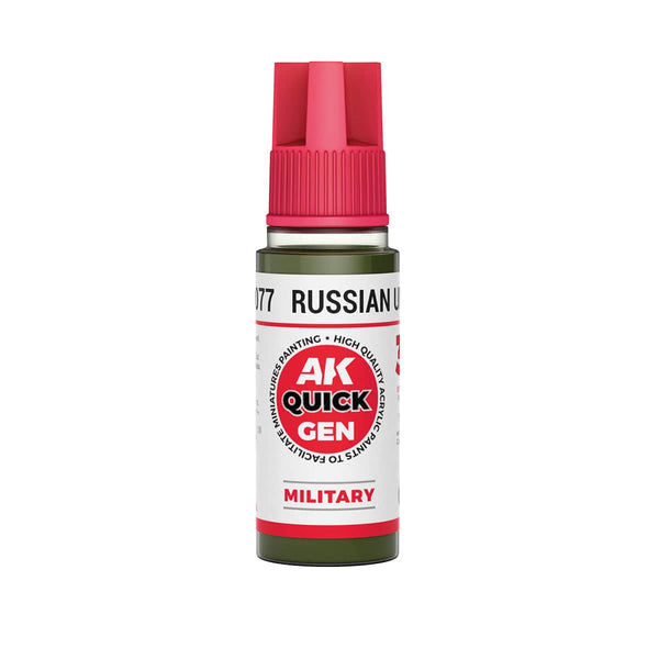 AK Interactive Quick Gen Acrylics 18ml - Russian Uniform
