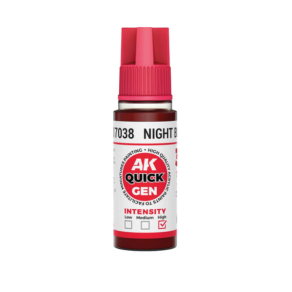 AK Interactive Quick Gen Acrylics 18ml - Night Blood