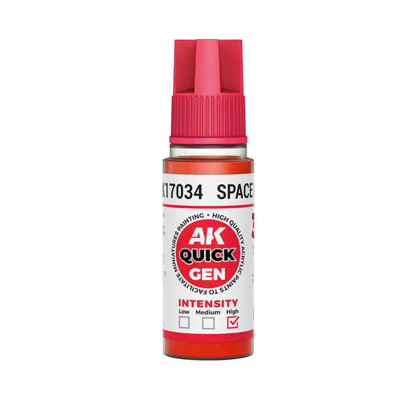 AK Interactive Quick Gen Acrylics 18ml - Space Red