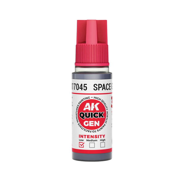 AK Interactive Quick Gen Acrylics 18ml - Space Grey