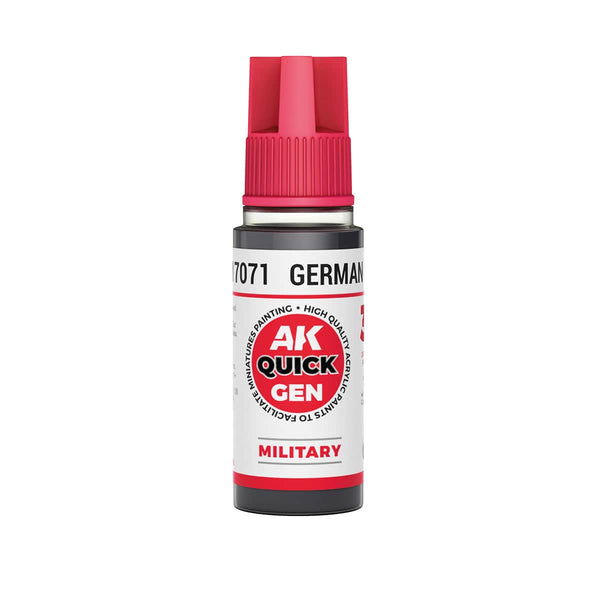 AK Interactive Quick Gen Acrylics 18ml - German Grey