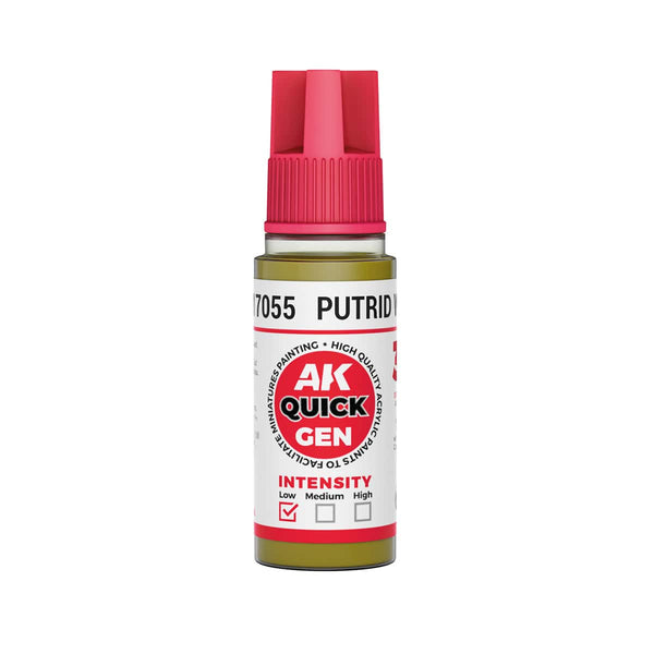 AK Interactive Quick Gen Acrylics 18ml - Putrid White