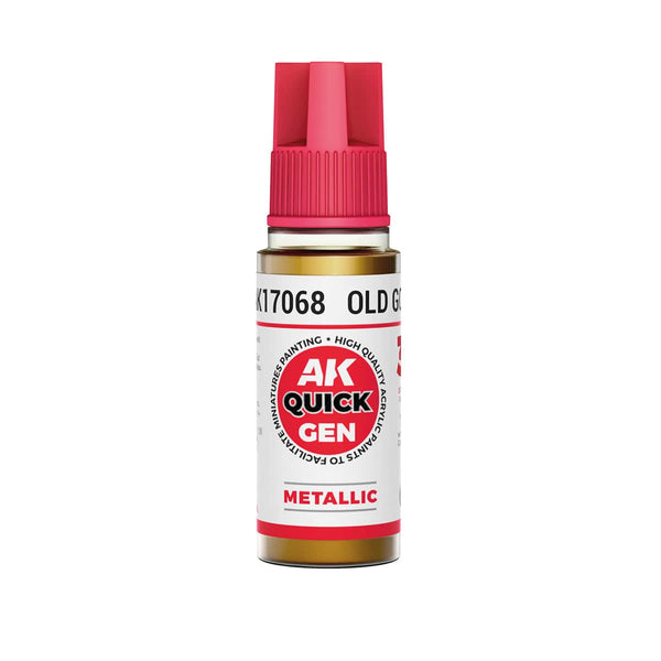 AK Interactive Quick Gen Acrylics 18ml - Old Gold