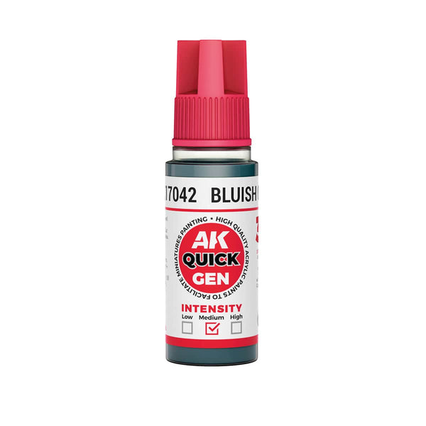 AK Interactive Quick Gen Acrylics 18ml - Bluish Grey