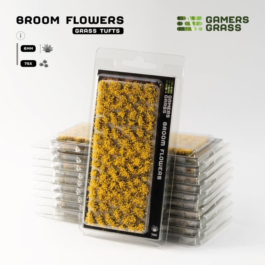 Gamer's Grass Tufts - Broom Flowers