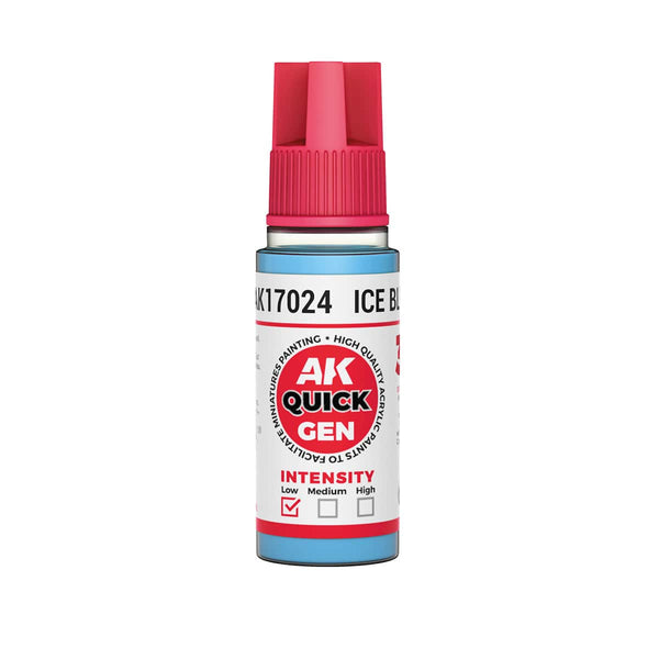AK Interactive Quick Gen Acrylics 18ml - Ice Blue