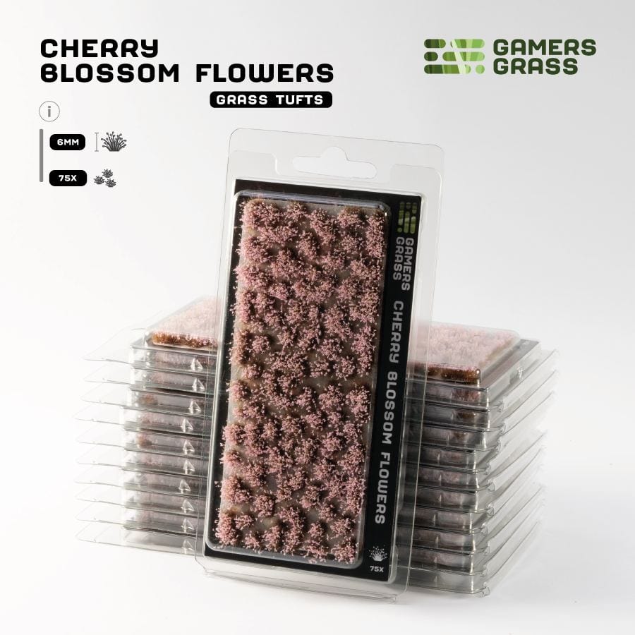 Gamer's Grass Tufts - Cherry Blossom Flowers