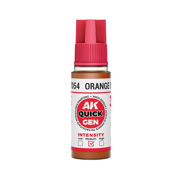 AK Interactive Quick Gen Acrylics 18ml - Orange Brown