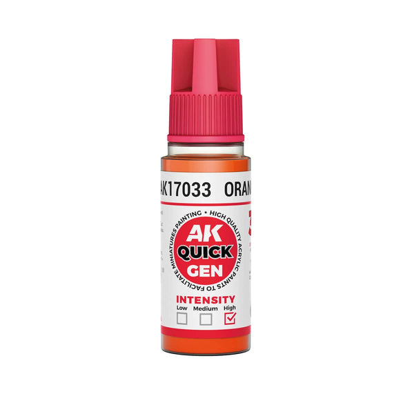 AK Interactive Quick Gen Acrylics 18ml - Orange