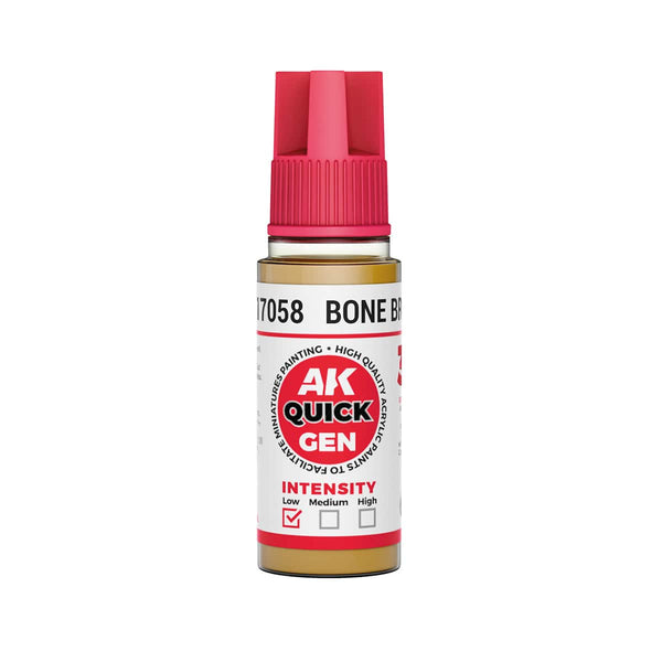 AK Interactive Quick Gen Acrylics 18ml - Bone Brown