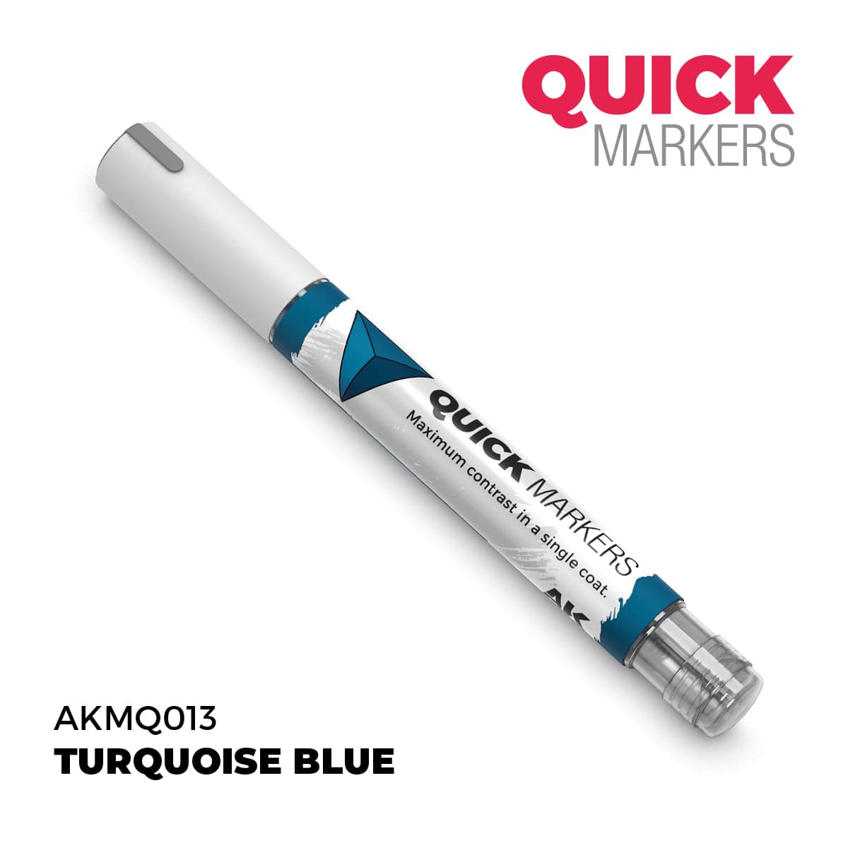 AK Interactive Quick Marker - Turquoise Blue