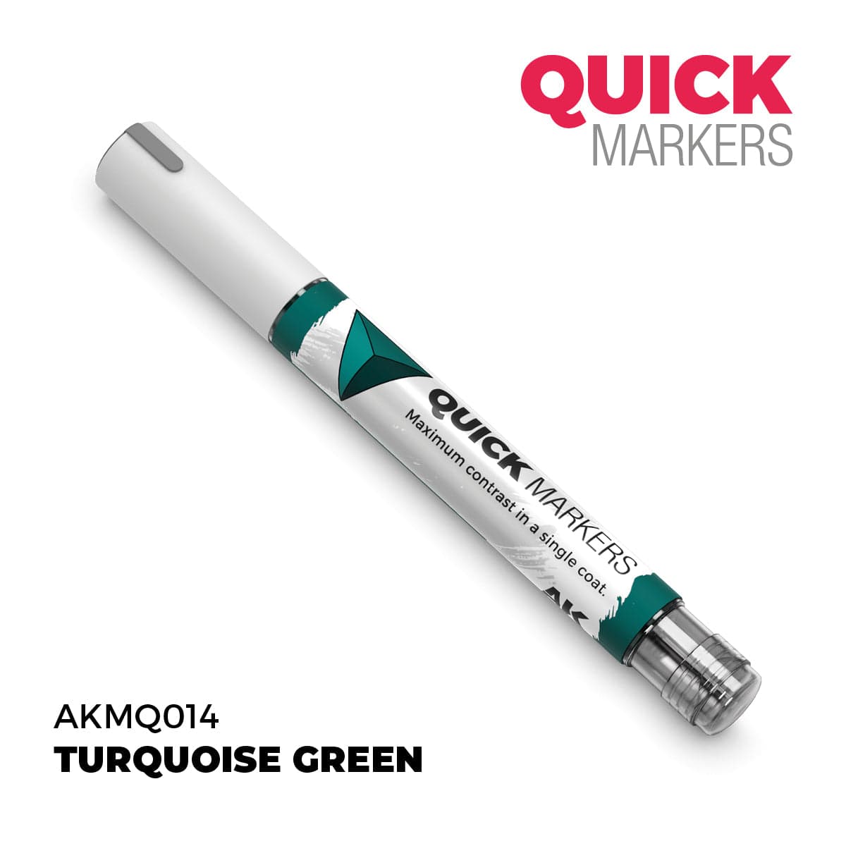 AK Interactive Quick Marker - Turquoise Green