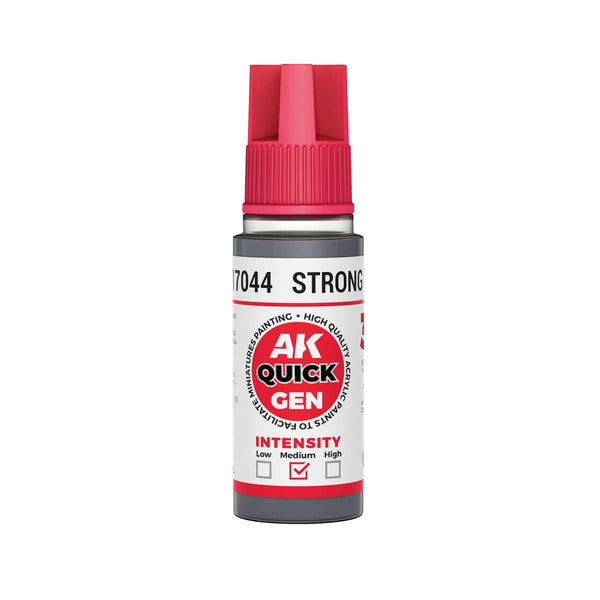 AK Interactive Quick Gen Acrylics 18ml - Strong Grey