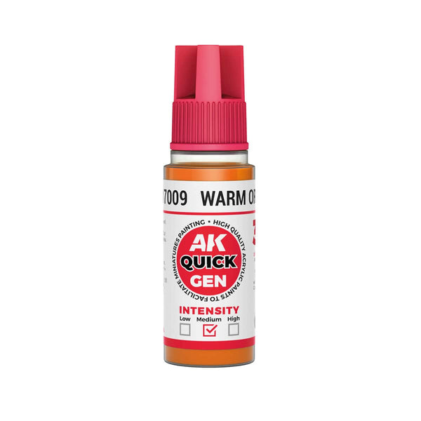 AK Interactive Quick Gen Acrylics 18ml - Warm Orange
